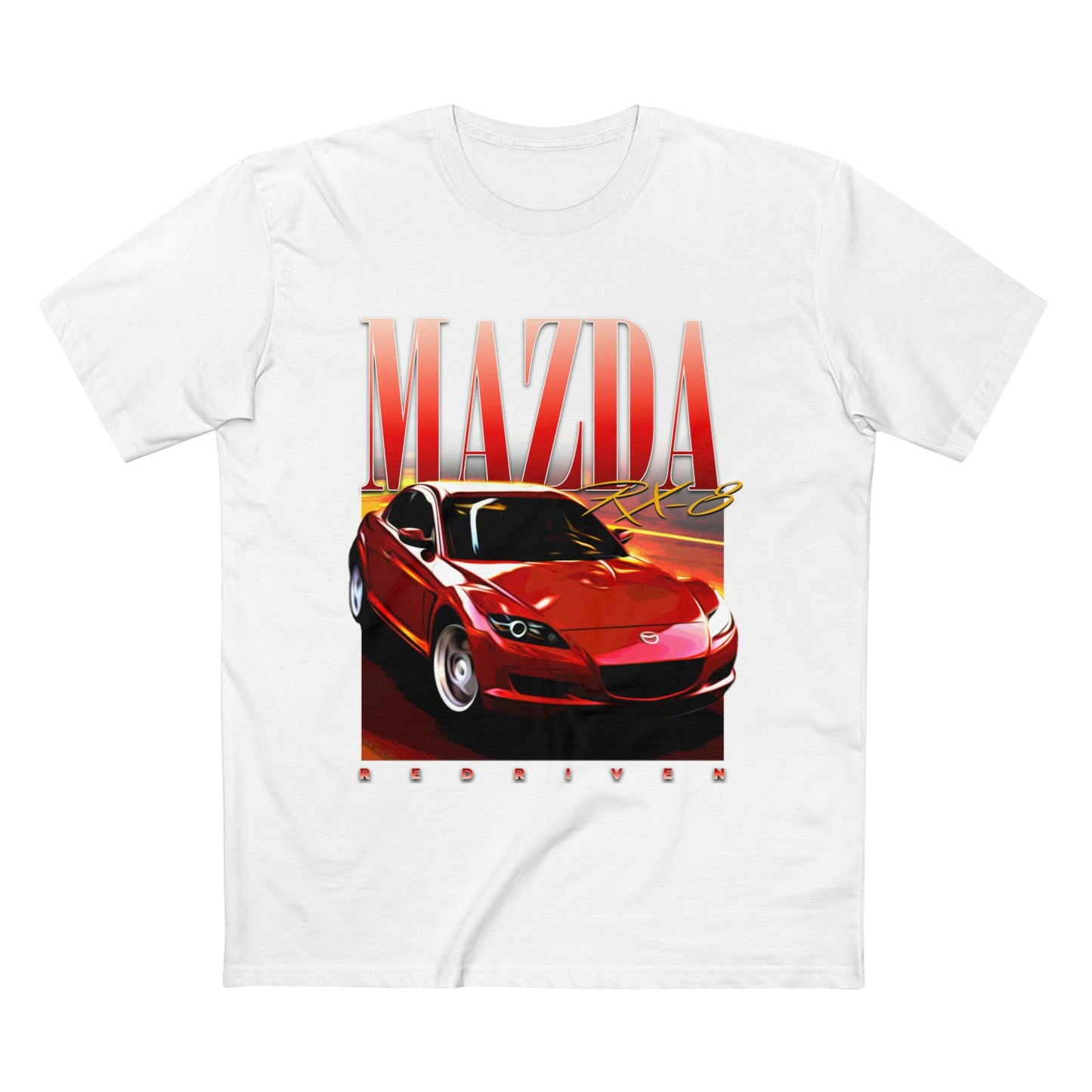 ReDriven Retro Mazda RX-8 T-Shirt