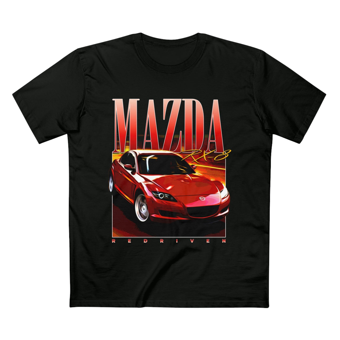 ReDriven Retro Mazda RX-8 T-Shirt